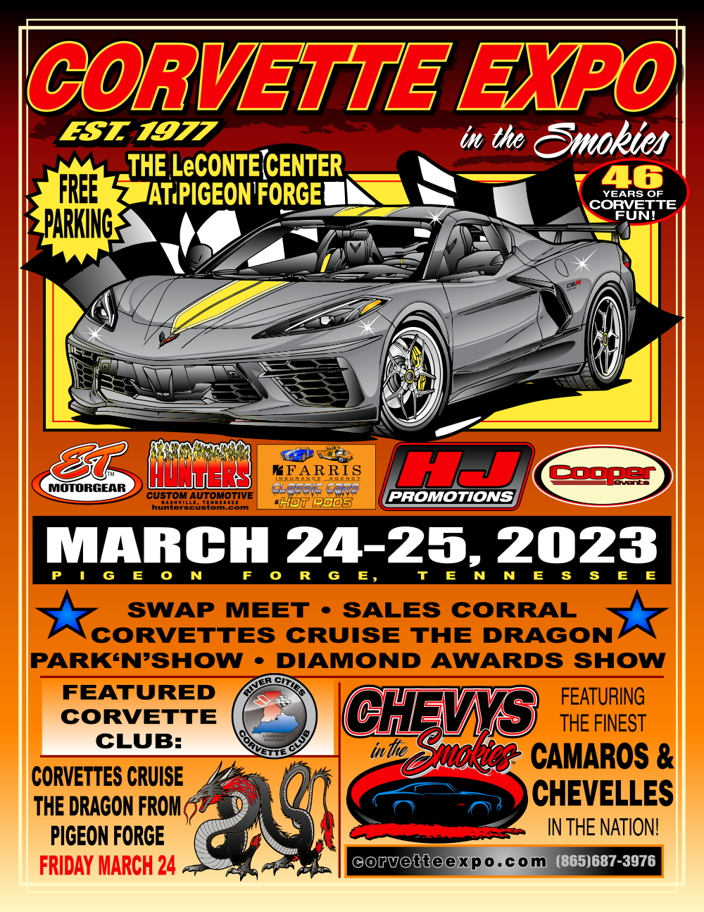 Corvette Expo Spring Show March 24th & 25th 2023